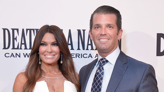 Donald Trump Jr. and his new girlfriend have airbrushed their own faces to oblivion